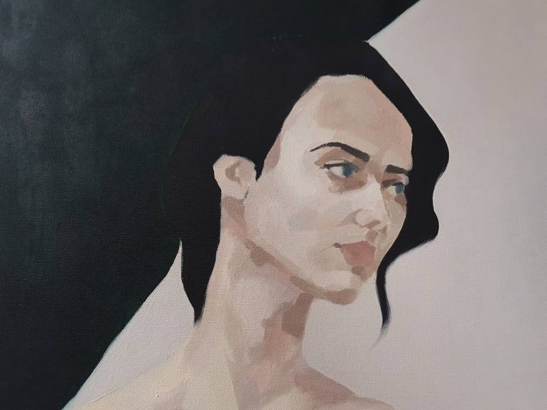 Original Women Painting by Mariia Bushuieva