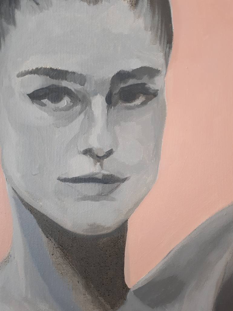 Original Figurative Nude Painting by Mariia Bushuieva
