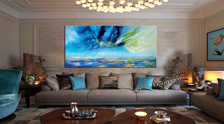 Original Fine Art Abstract Painting by maitreyii kumari