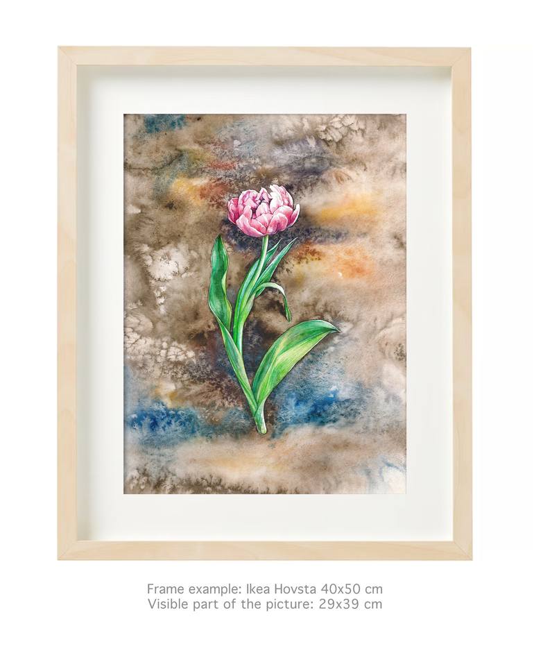 Original Floral Painting by Anna Stakanova