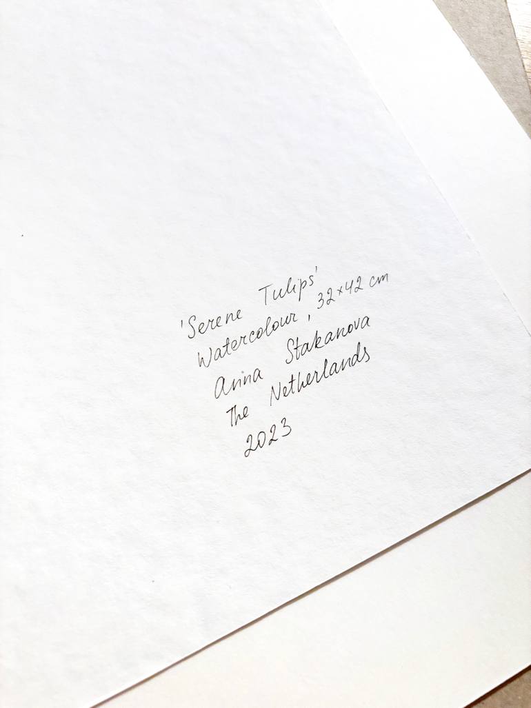 Original Contemporary Floral Painting by Anna Stakanova