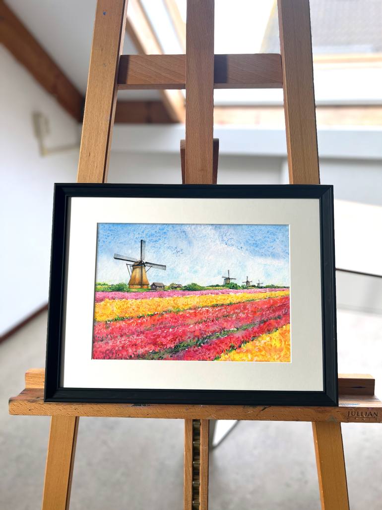 Original Contemporary Nature Painting by Anna Stakanova