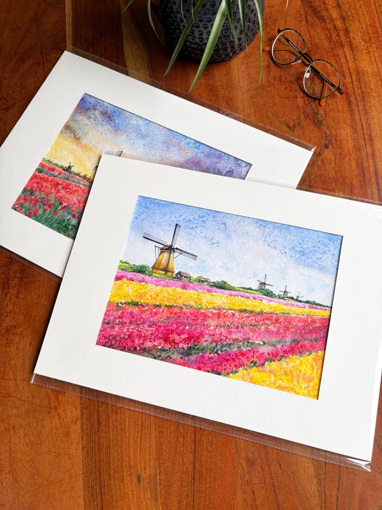 Original Contemporary Nature Painting by Anna Stakanova