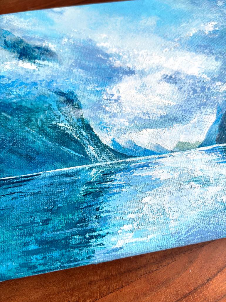 Original Contemporary Nature Painting by Anna Stakanova