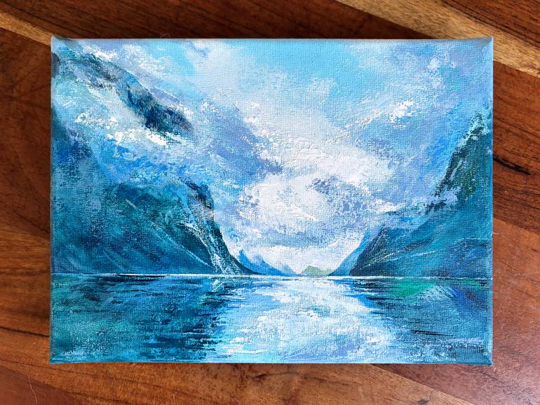 Original Contemporary Nature Painting by Anna Stakanova