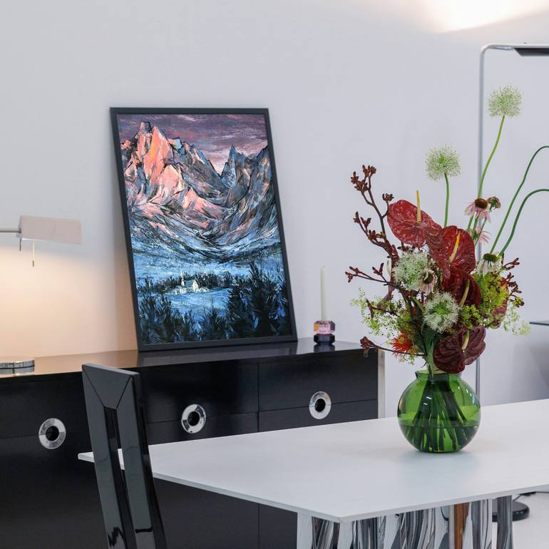 Original Impressionism Landscape Painting by Anna Stakanova