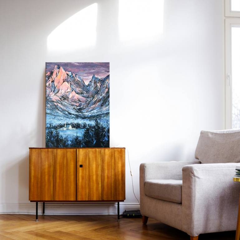 Original Impressionism Landscape Painting by Anna Stakanova