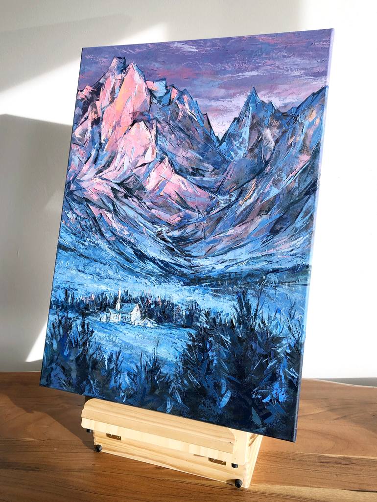 Original Impressionism Landscape Painting by Anna Stakanova