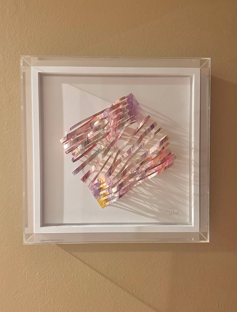 Original Modernism Abstract Painting by Luz Angela Cruz