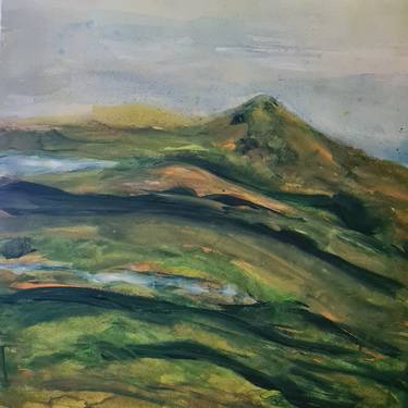 Original Conceptual Landscape Paintings by MERON SOMERS