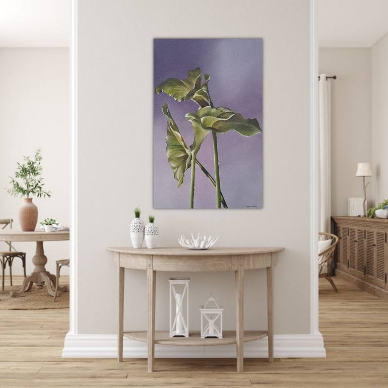 Original Fine Art Floral Painting by MERON SOMERS