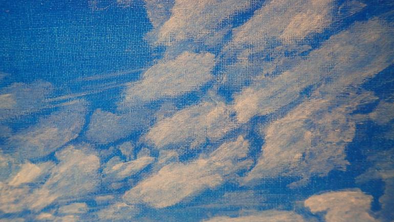 Original Photorealism Beach Painting by Fred Lainjarv