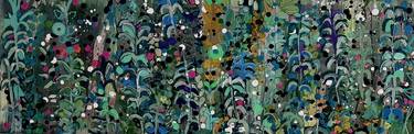 Original Abstract Expressionism Botanic Painting by Catherine Ruth Church