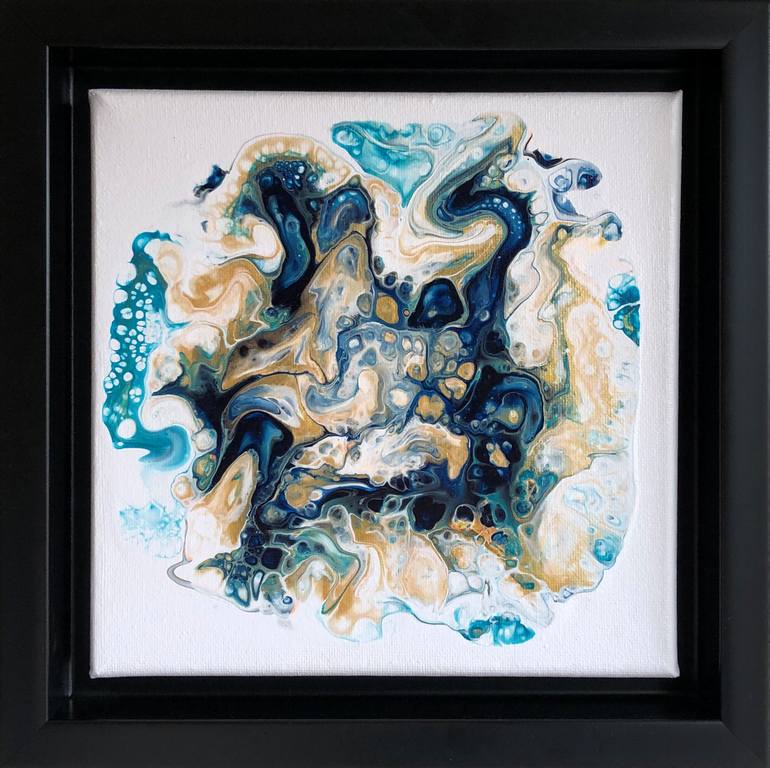 Original Abstract Painting by Gabriel I Simion