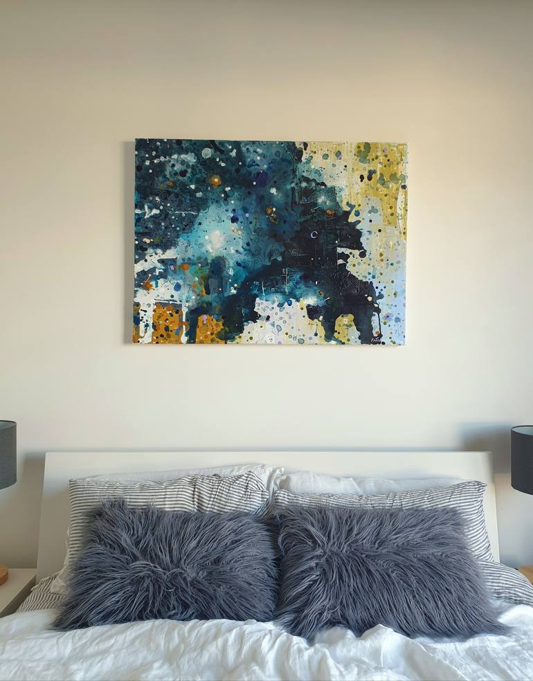 Original Abstract Painting by Katie Edwards