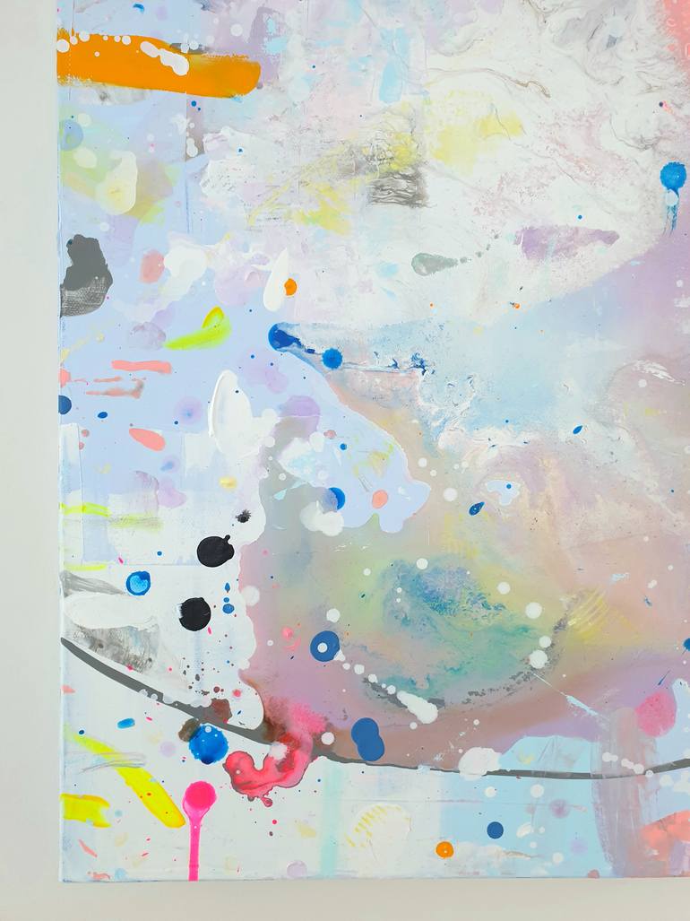 Original Abstract Expressionism Abstract Painting by Katie Edwards