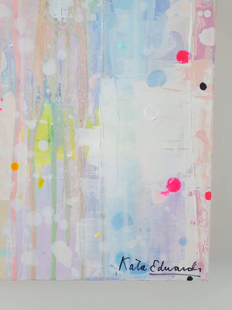 Original Abstract Expressionism Abstract Painting by Katie Edwards