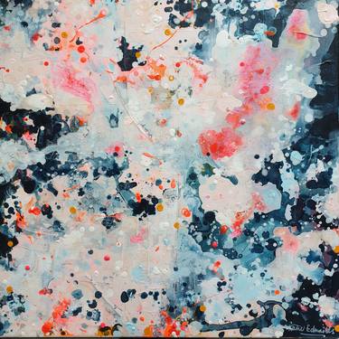 Original Abstract Expressionism Abstract Paintings by Katie Edwards