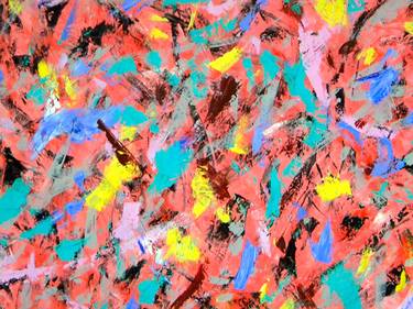 Original Abstract Expressionism Abstract Paintings by Guillermo Mason