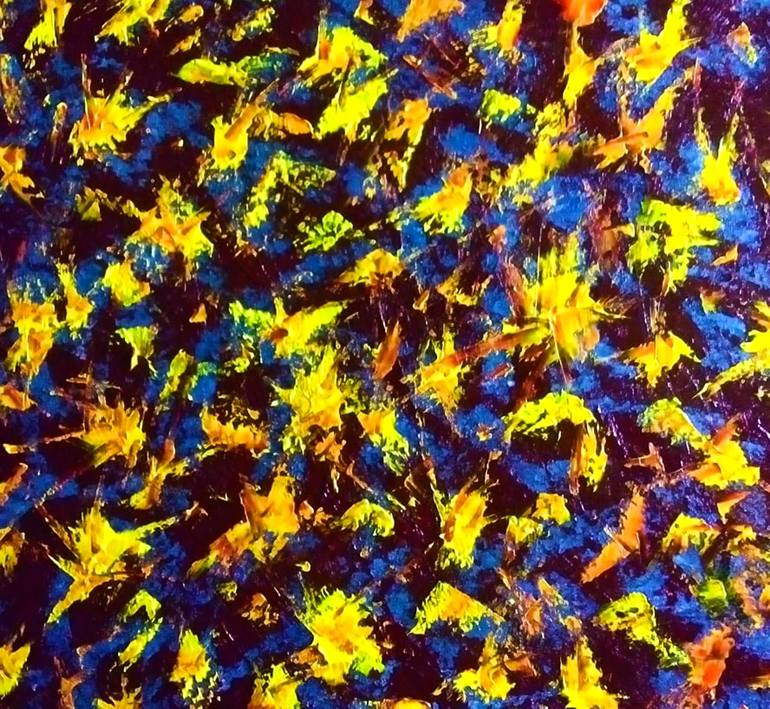 Yellow Shadows Painting by Guillermo Mason Saatchi Art