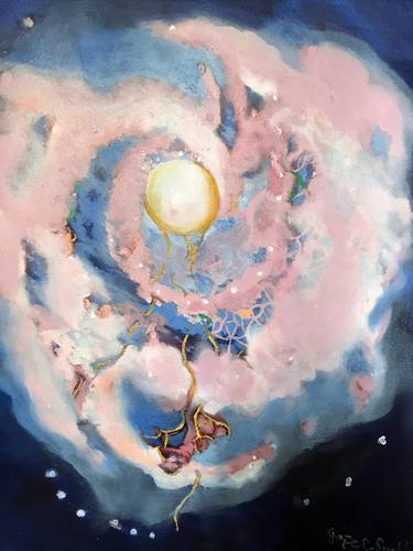 Original Outer Space Paintings by Joyce Small