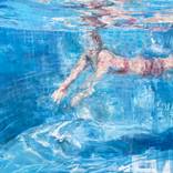 Underwater Float (in the pool) by Frances Cockburn