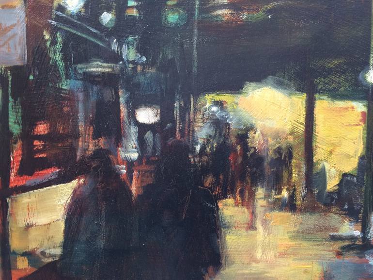 Original Impressionism Cities Painting by Frances Cockburn