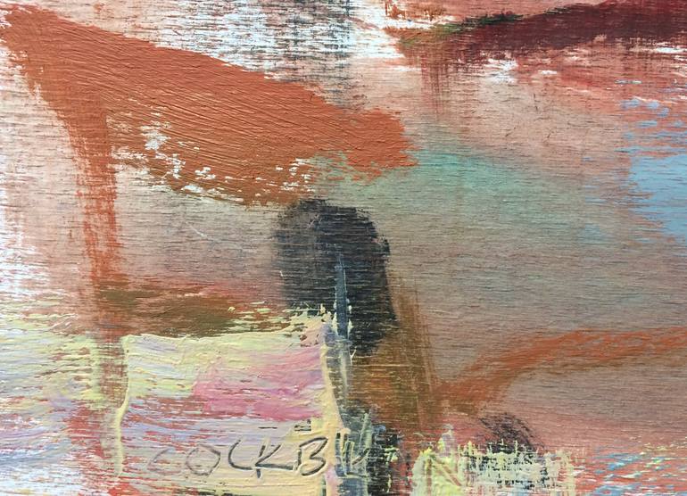 Original Impressionism People Painting by Frances Cockburn