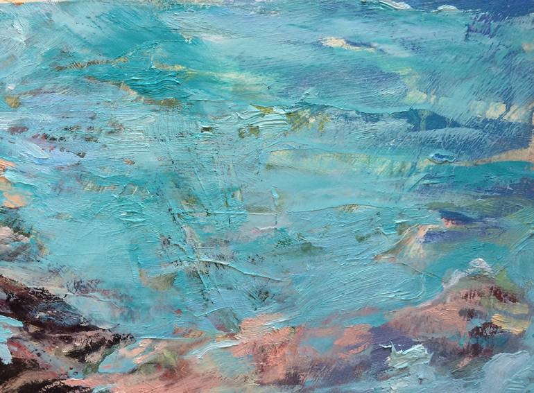 Original Abstract Water Painting by Frances Cockburn