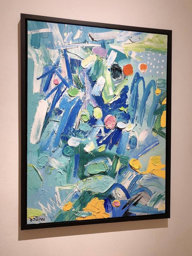 Original Abstract Painting by Tung Duc Pham