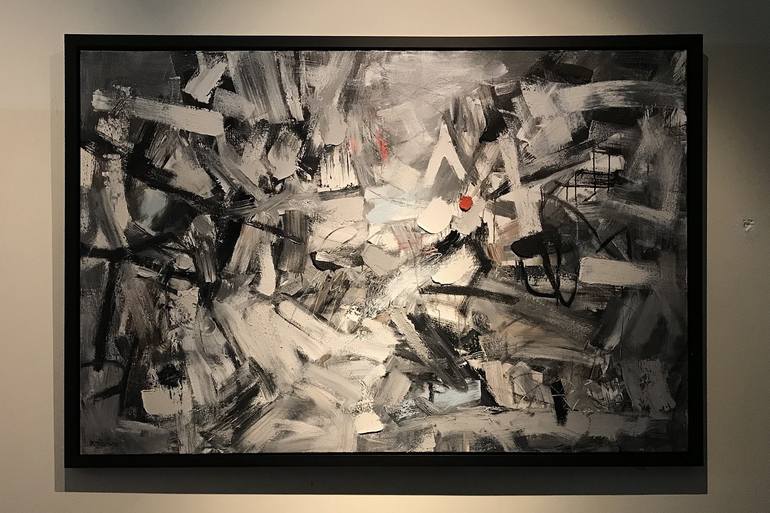 Original Abstract Painting by Tung Duc Pham