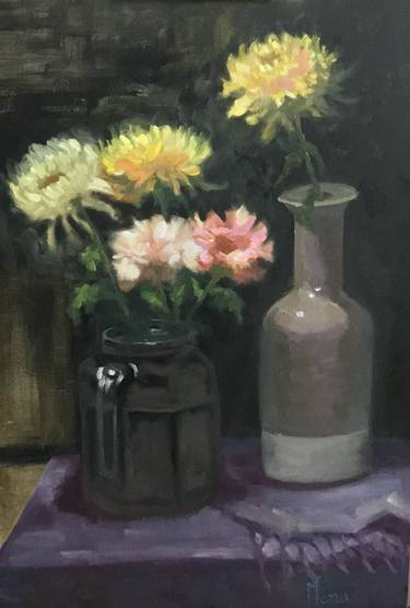 Chrysanthemums and Carnations thumb