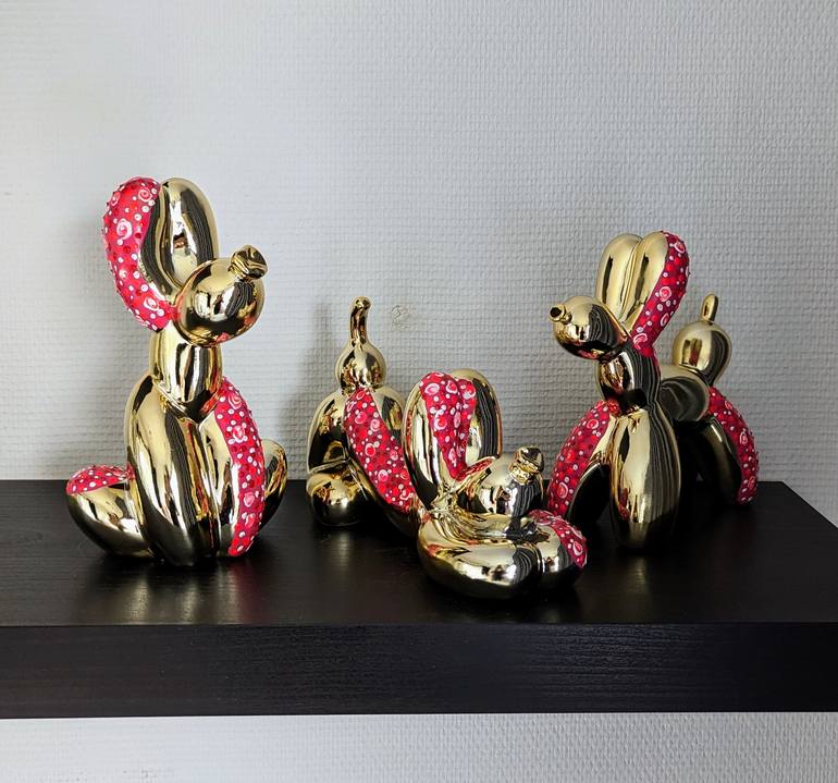 Original Abstract Expressionism Animal Sculpture by Amanda Dake