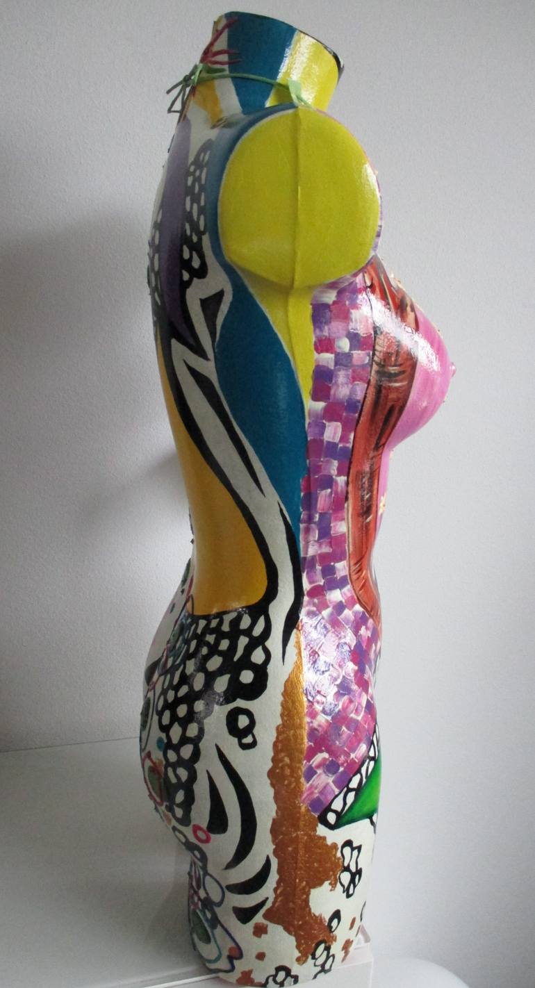 Original Conceptual Body Sculpture by Amanda Dake