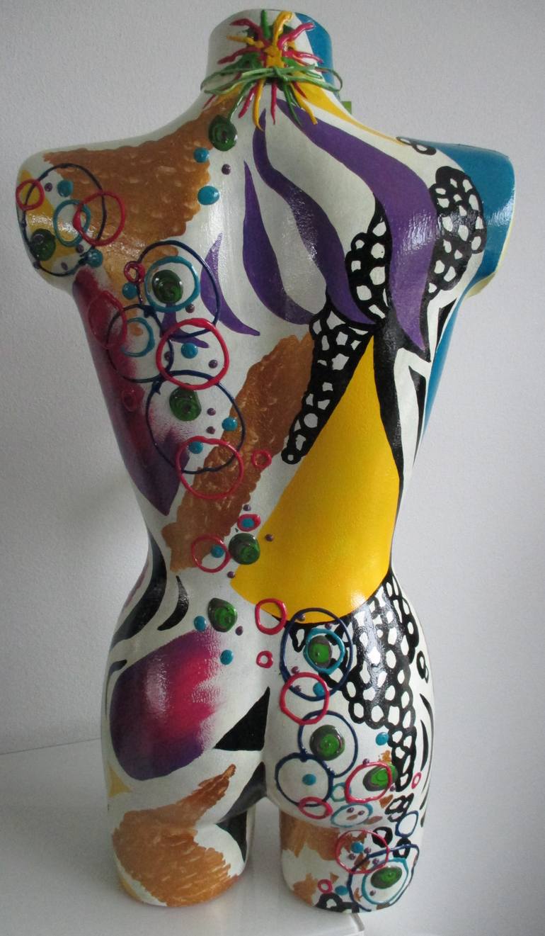 Original Conceptual Body Sculpture by Amanda Dake