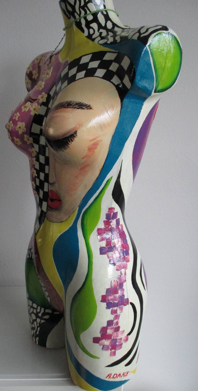 Original Conceptual Body Sculpture by Amanda Dake