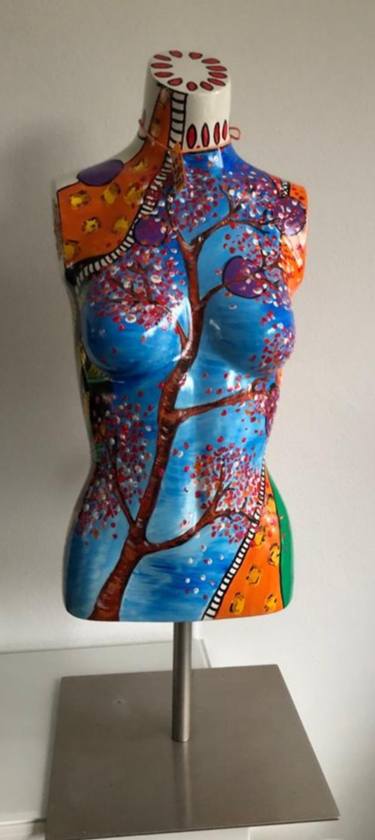 Original Expressionism Body Sculpture by Amanda Dake