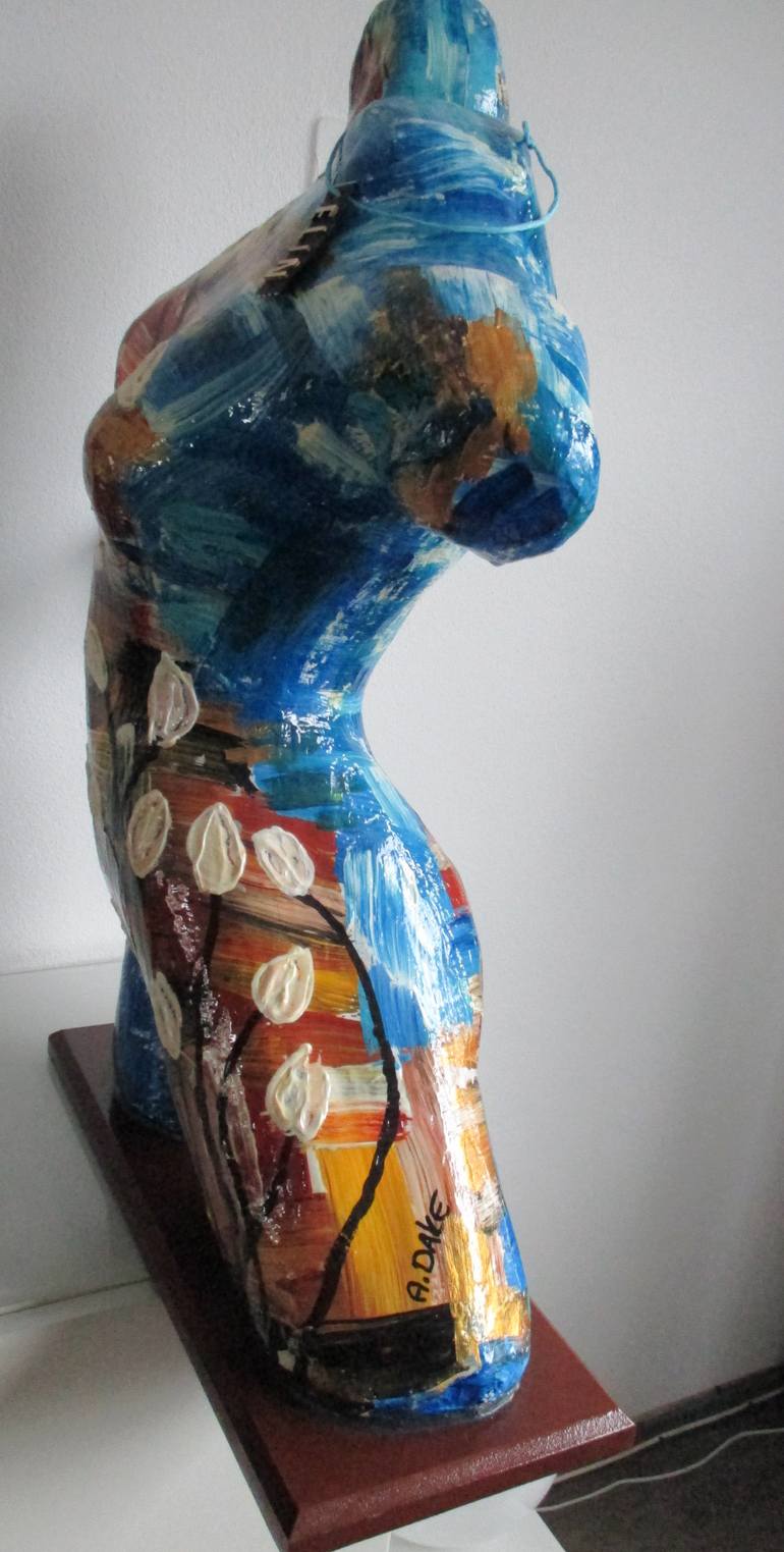 Original Conceptual Body Sculpture by Amanda Dake