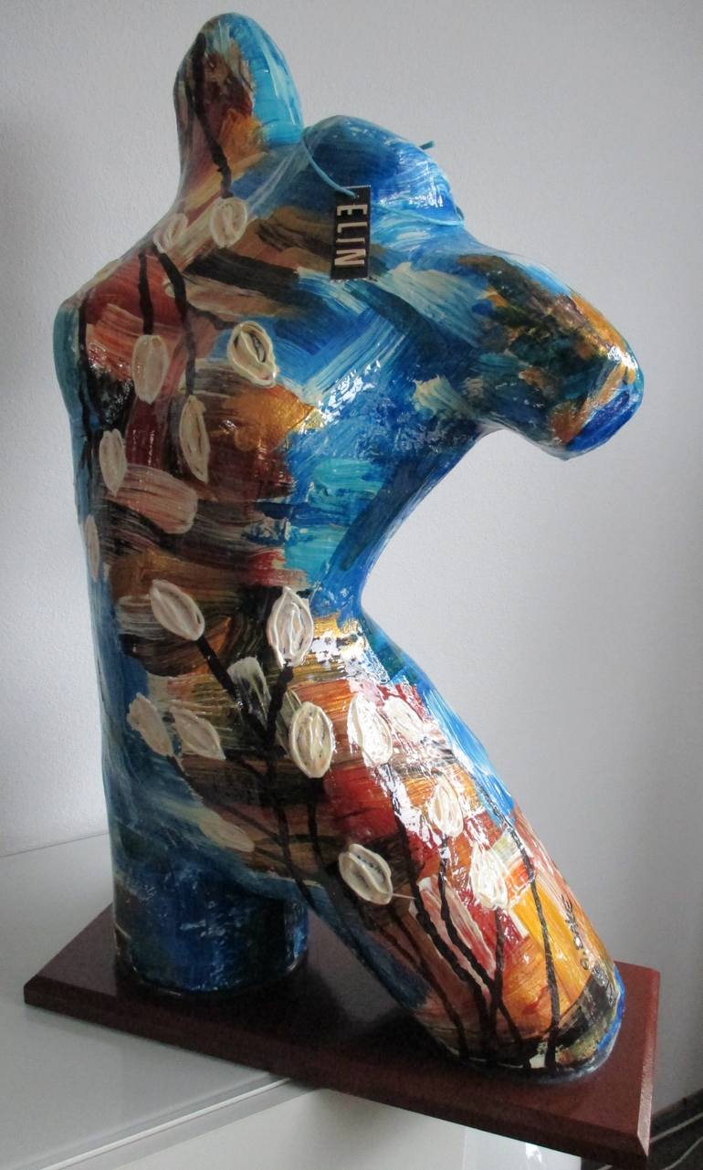 Original Conceptual Body Sculpture by Amanda Dake