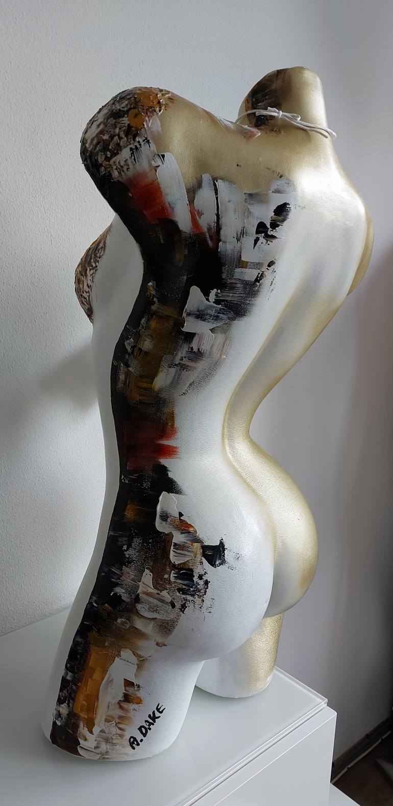 Original Abstract Body Sculpture by Amanda Dake