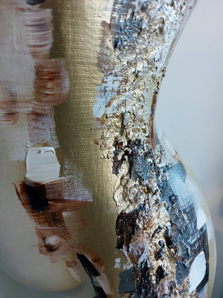 Original Abstract Body Sculpture by Amanda Dake
