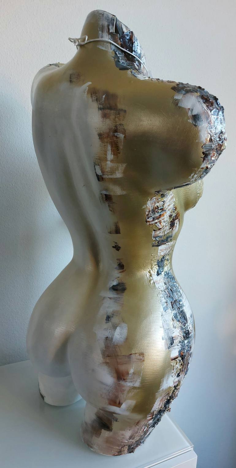 Original Abstract Body Sculpture by Amanda Dake