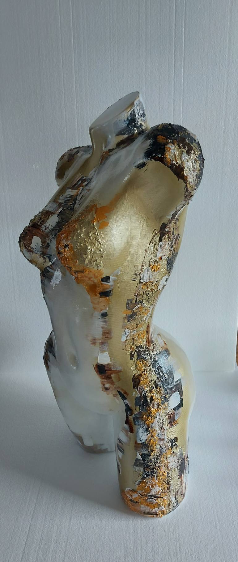 Original Abstract Body Sculpture by Amanda Dake
