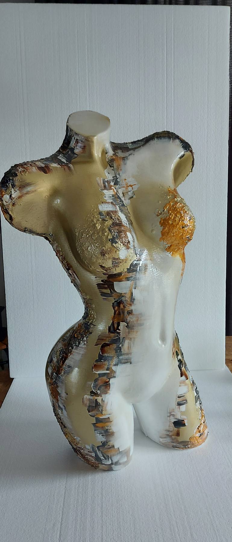 Original Abstract Body Sculpture by Amanda Dake