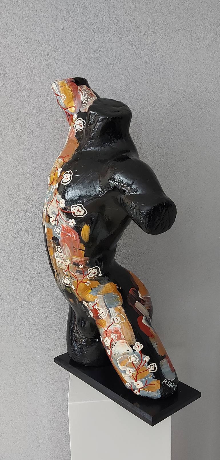 Original Abstract Body Sculpture by Amanda Dake