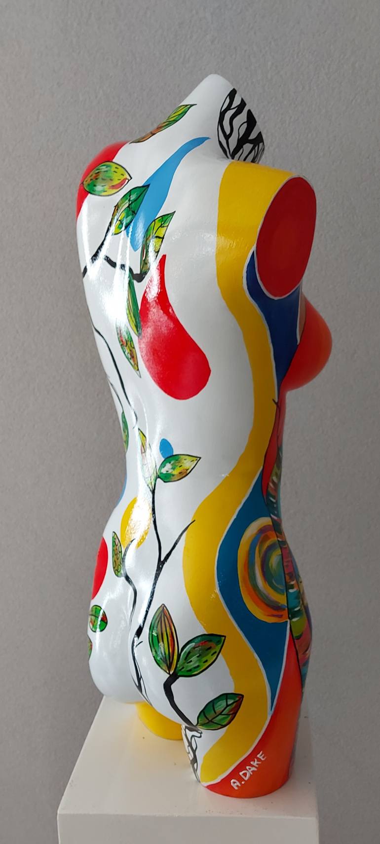 Original Abstract Body Sculpture by Amanda Dake
