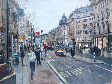 Original Fine Art Cities Paintings by Nick Grove