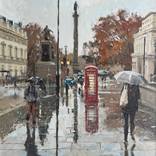 Wet through at Waterloo Place by Nick Grove