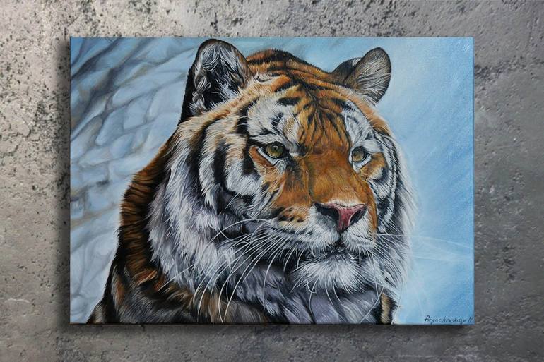 Original Realism Animal Painting by Natalya Porgachevskaya