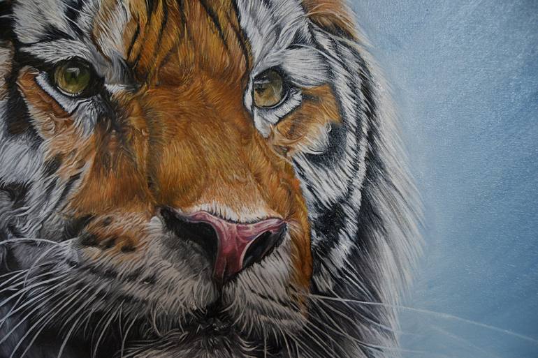 Original Realism Animal Painting by Natalya Porgachevskaya